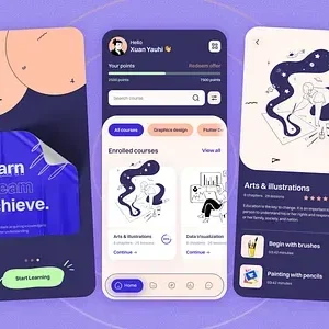 LMS APP – FLUTTER + PHP MYSQL