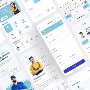 SERVICE APP – FLUTTER + PHP MYSQL